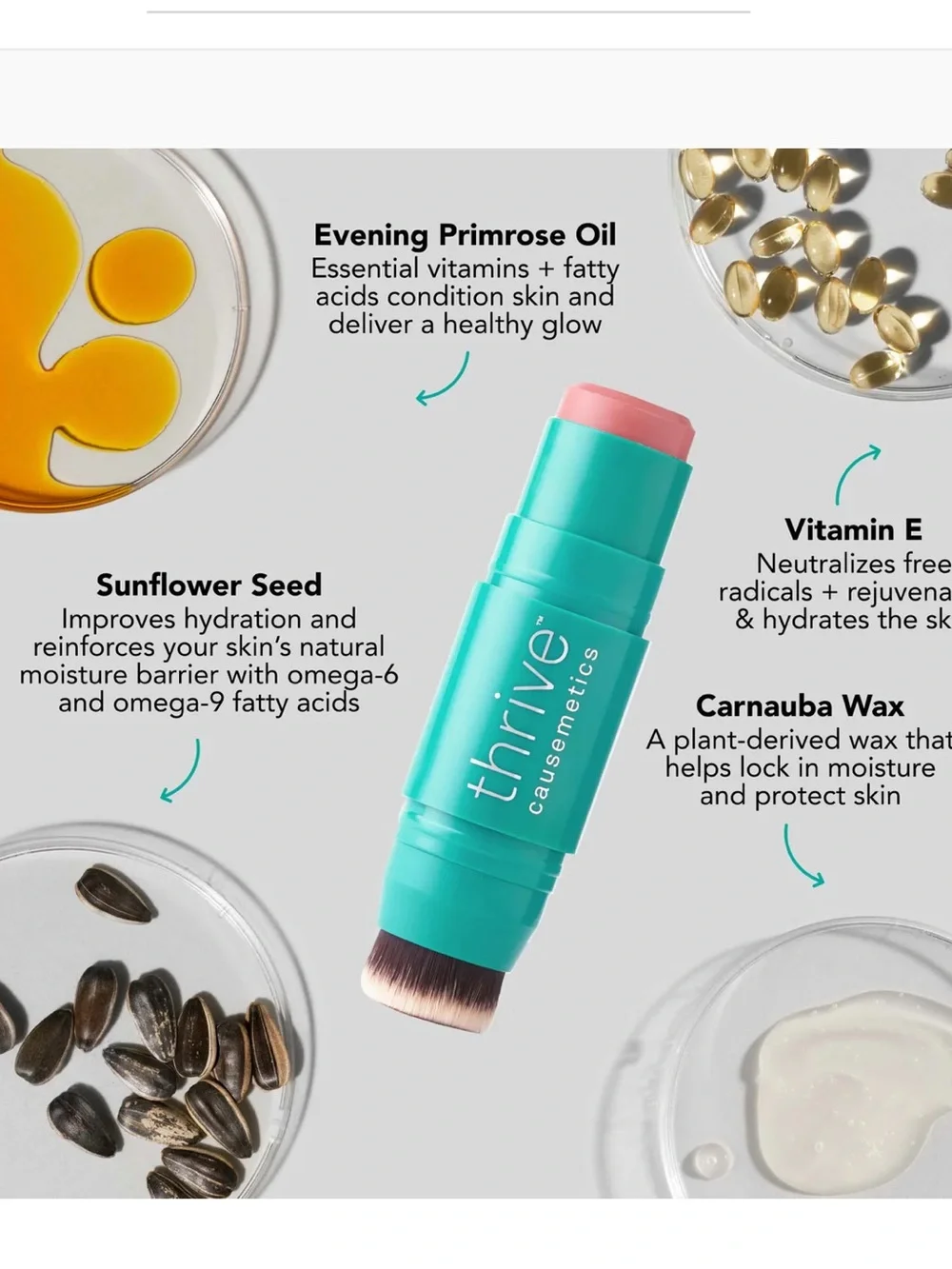 Thrive Causemetics Triple Threat Color Stick- Dionne NEW no Box